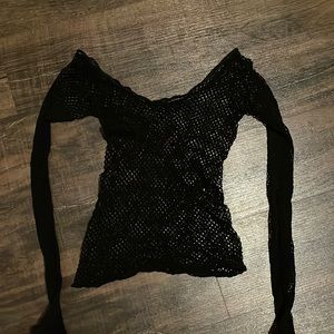 fishnet shirt